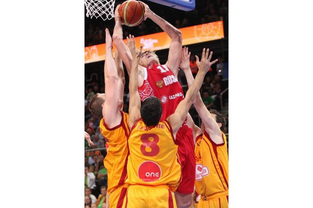 Vargais negalais iškovota bronza: Makedonija - Rusija 68:72