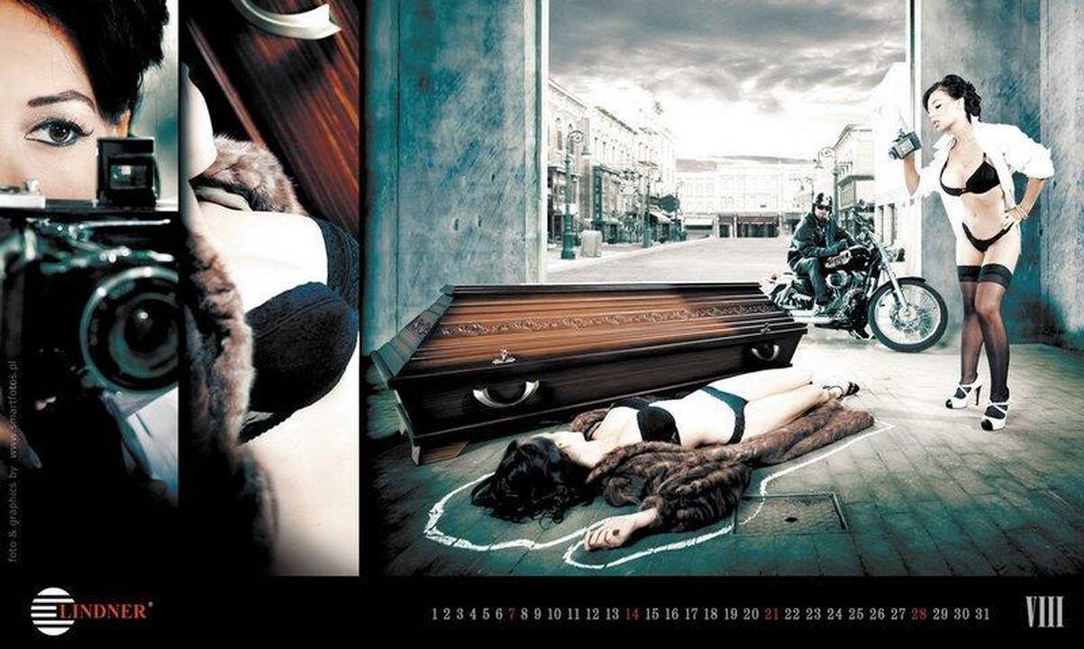 Šokiruojantis Lenkijos karstų gamintojų kalendorius
