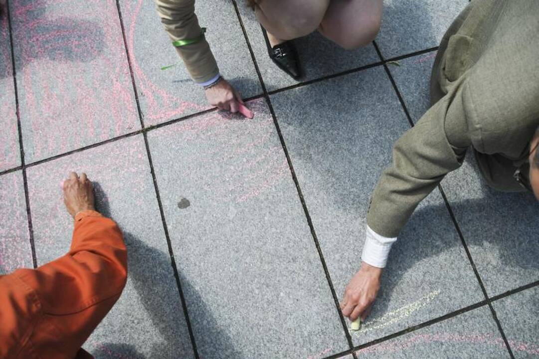 N.Venckienės šalininkai prie Seimo reikalavo „Tiesos“