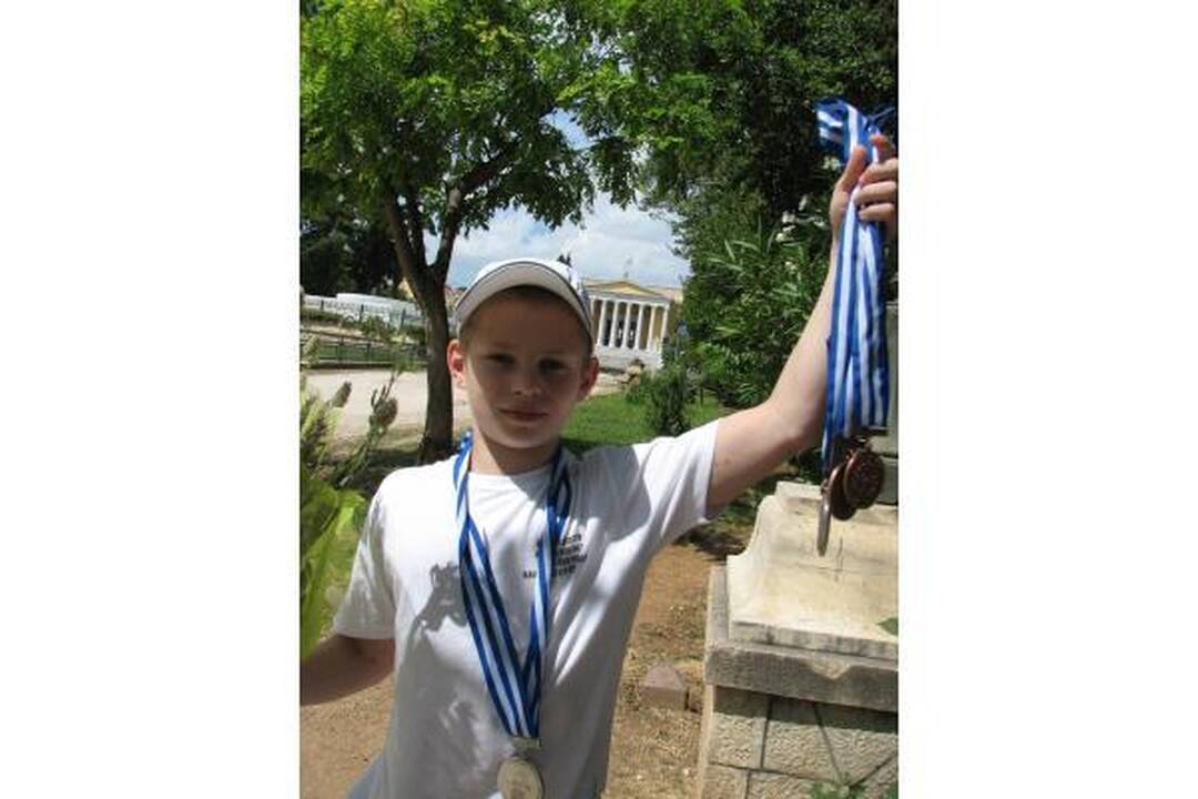 Jaunieji Kauno atletai namo parvežė medalių