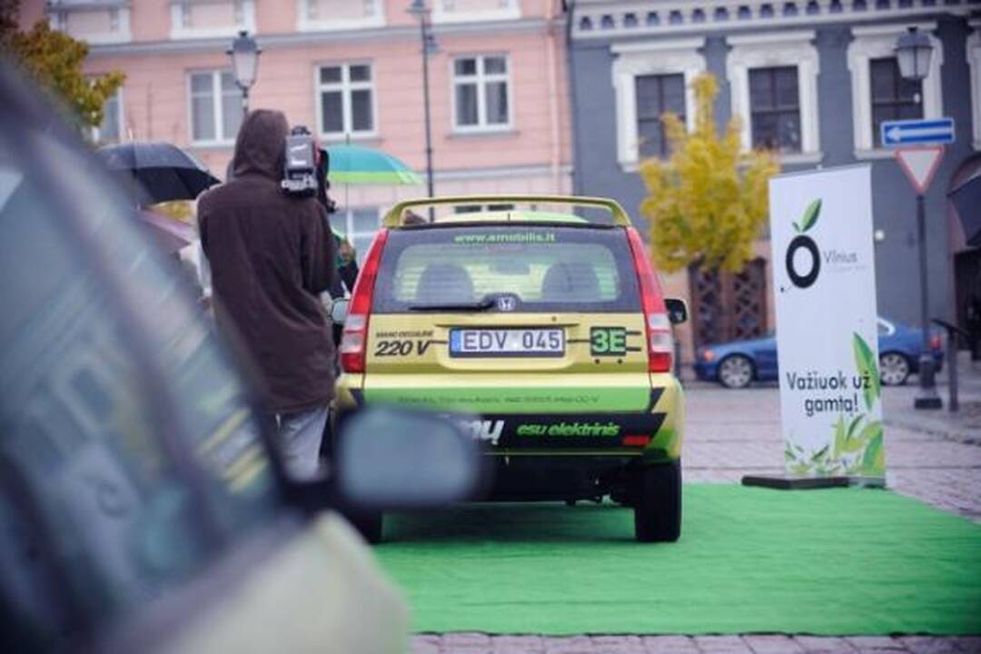 Lietuvoje įregistruotas pirmasis elektromobilis