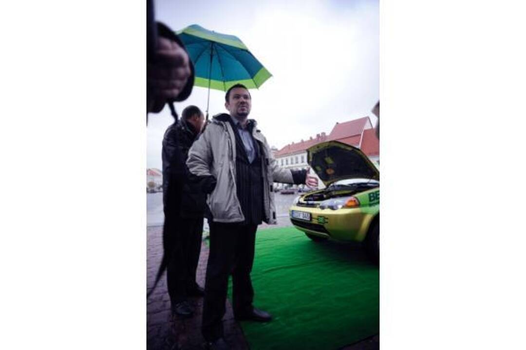 Lietuvoje įregistruotas pirmasis elektromobilis