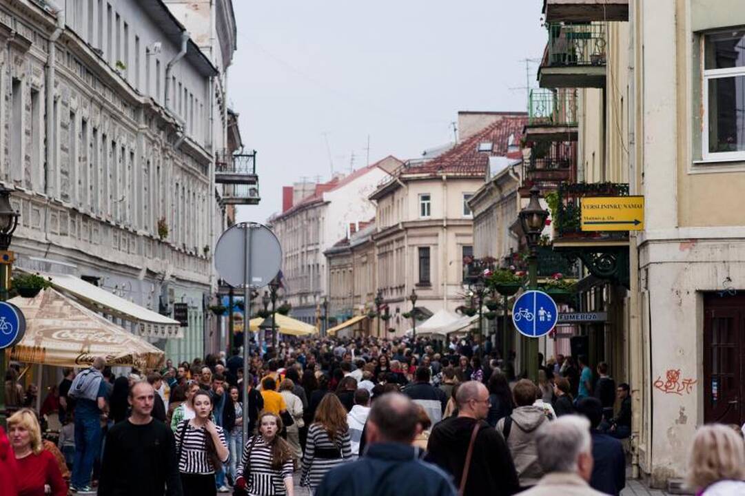 Šoko visas Kauno senamiestis