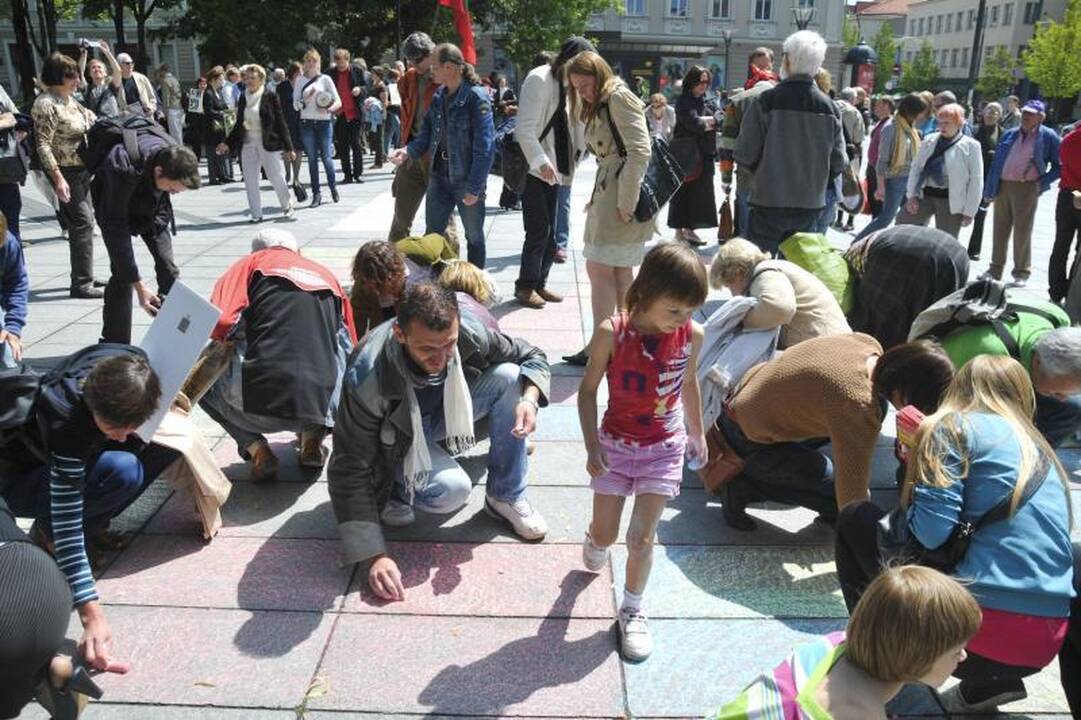 N.Venckienės šalininkai prie Seimo reikalavo „Tiesos“