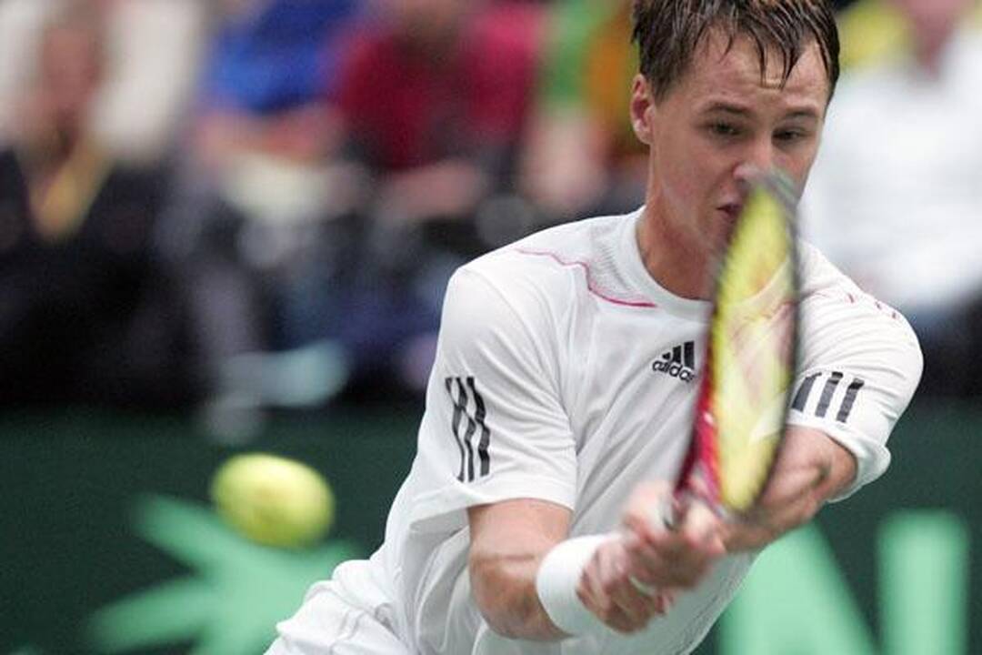 R.Berankis baigė pasirodymą  teniso turnyre Vokietijoje