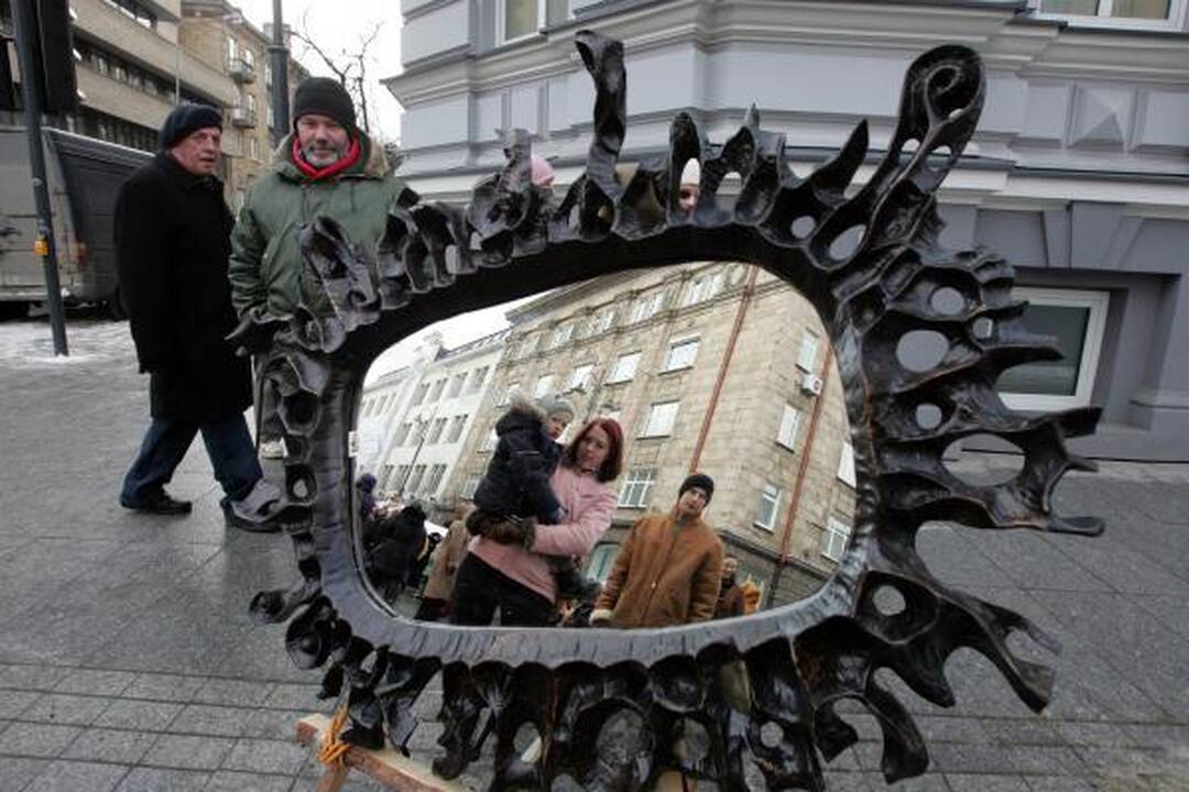 Sostinę sveikino Kaziuko eisena