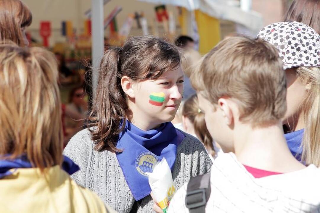 Klaipėdos Atgimimo aikštėje karaliavo krepšinis