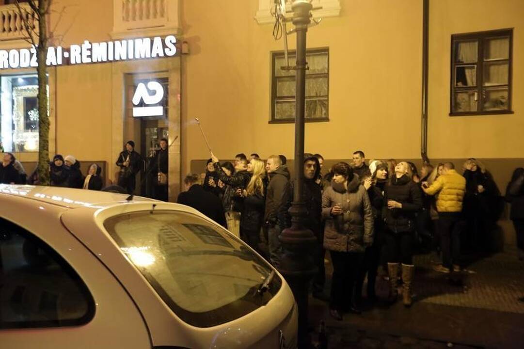 Švenčiantį uostamiestį sveikino kariliono garsai ir fejerverkas