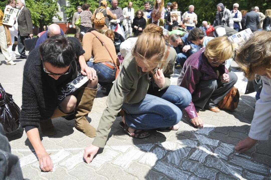 N.Venckienės šalininkai prie Seimo reikalavo „Tiesos“