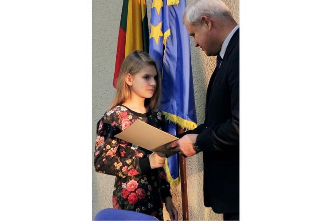 Gabiausiems Klaipėdos moksleiviams – mero sveikinimai 