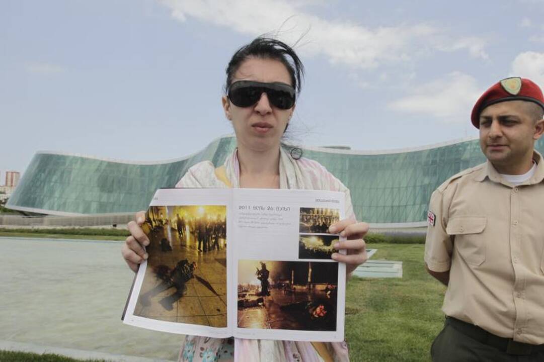 Gruzija žada atvirumą fotoreporterių byloje