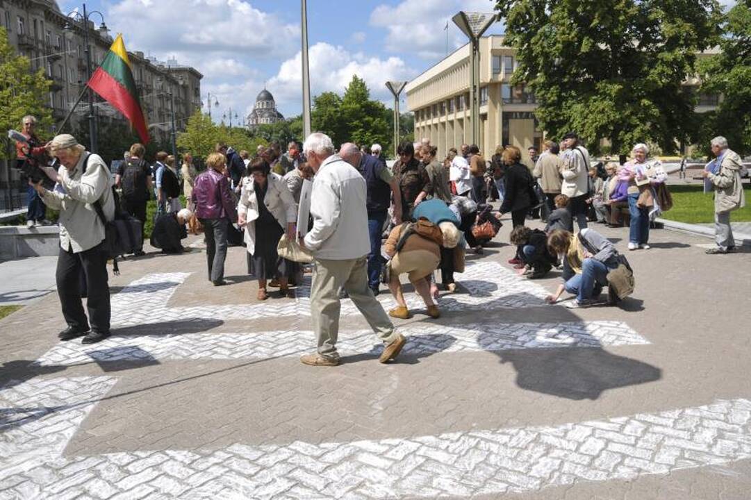 N.Venckienės šalininkai prie Seimo reikalavo „Tiesos“