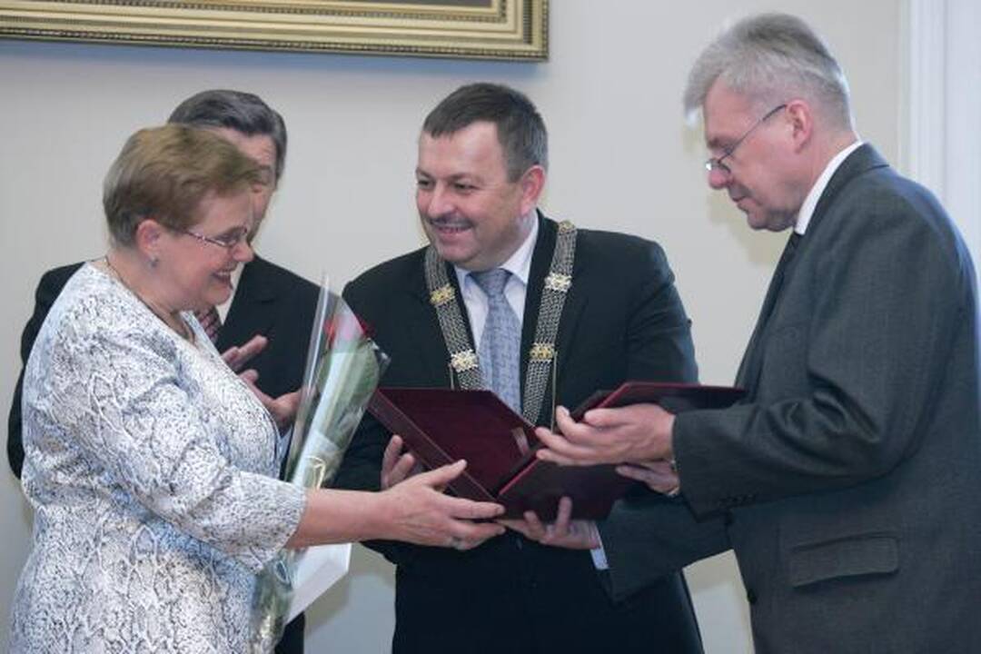 Vilniaus menininkai apdovanoti aukso ir sidabro medaliais