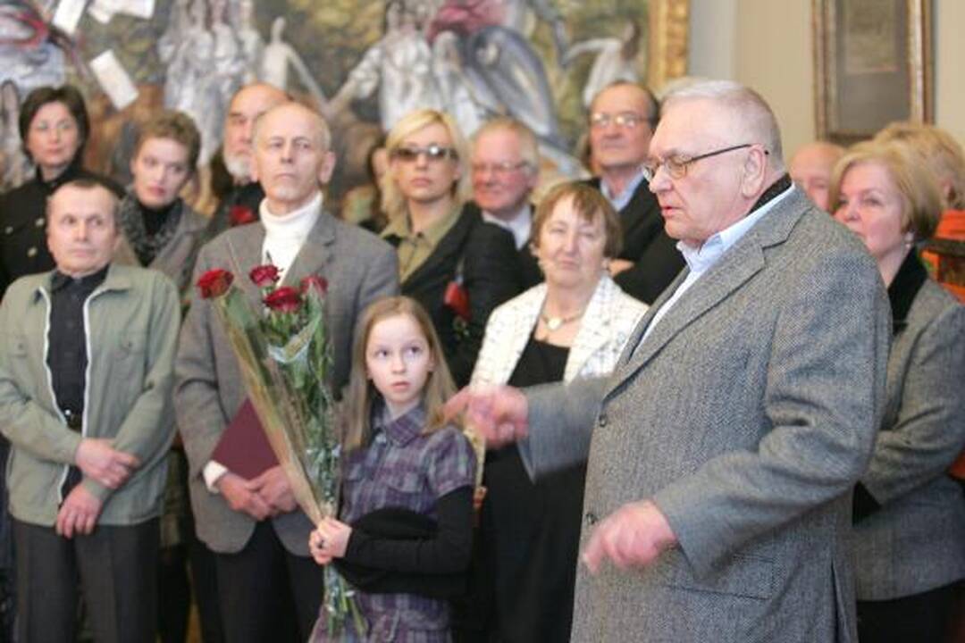 Vilniaus menininkai apdovanoti aukso ir sidabro medaliais