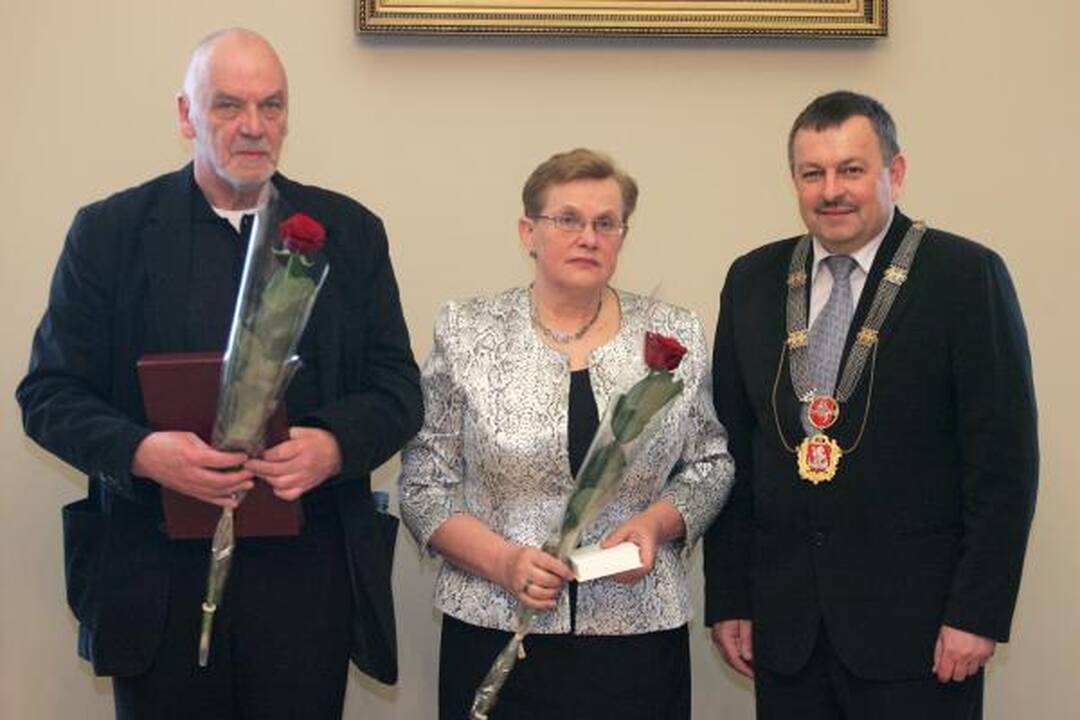Vilniaus menininkai apdovanoti aukso ir sidabro medaliais
