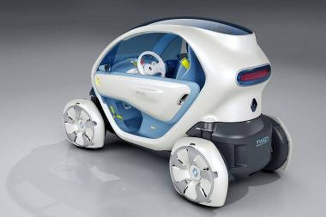 Frankfurte - „Renault“ elektromobiliai