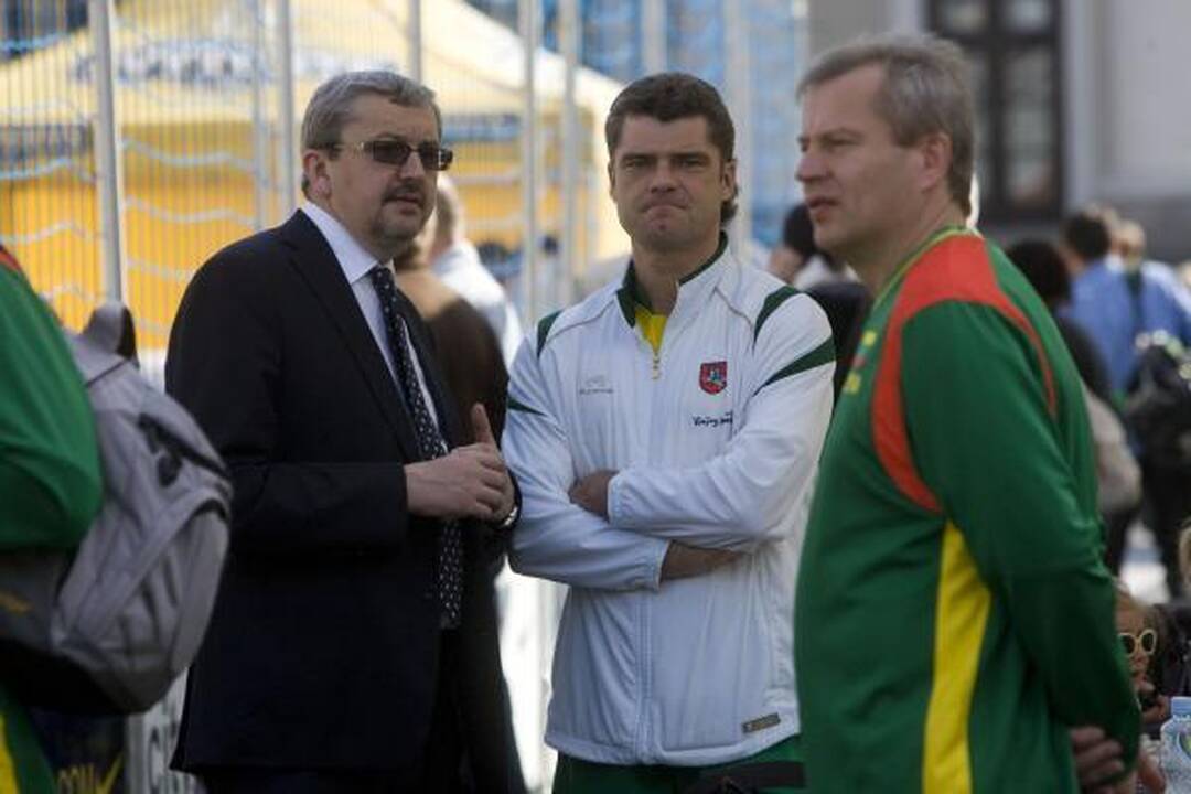 Rotušės aikštėje - futbolo varžybos