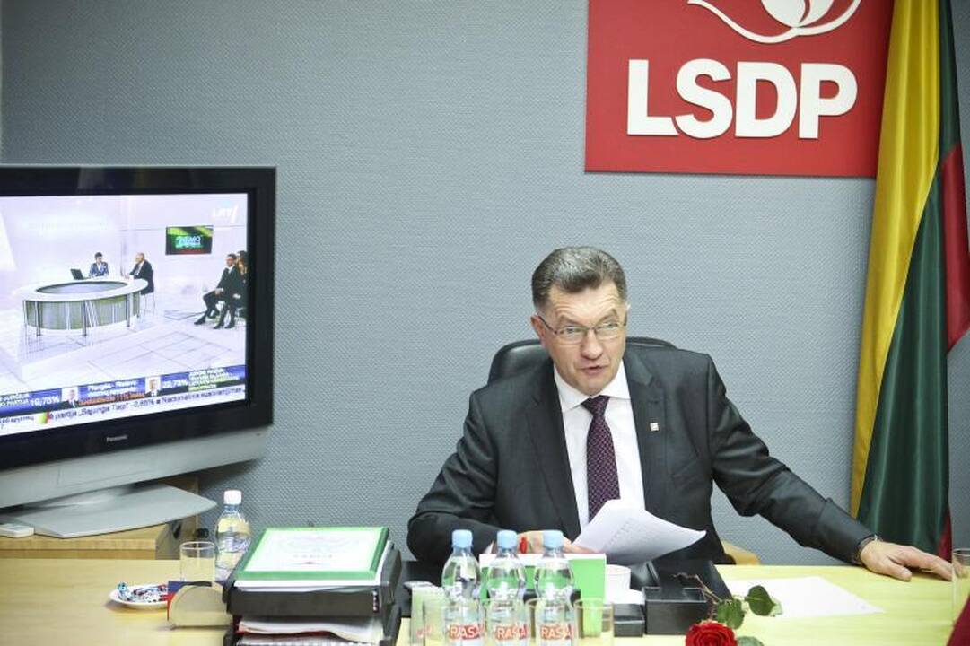 A. Butkevičius: koalicija su „tvarkiečiais“ ir Darbo partija - reali