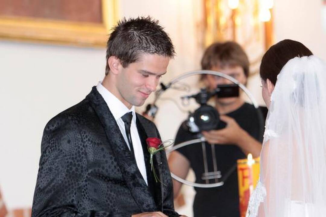 Kaune su savo išrinktąja susituokė krepšininkas M.Kalnietis