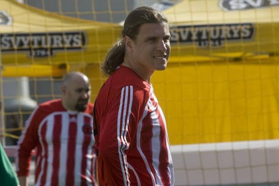 Rotušės aikštėje - futbolo varžybos