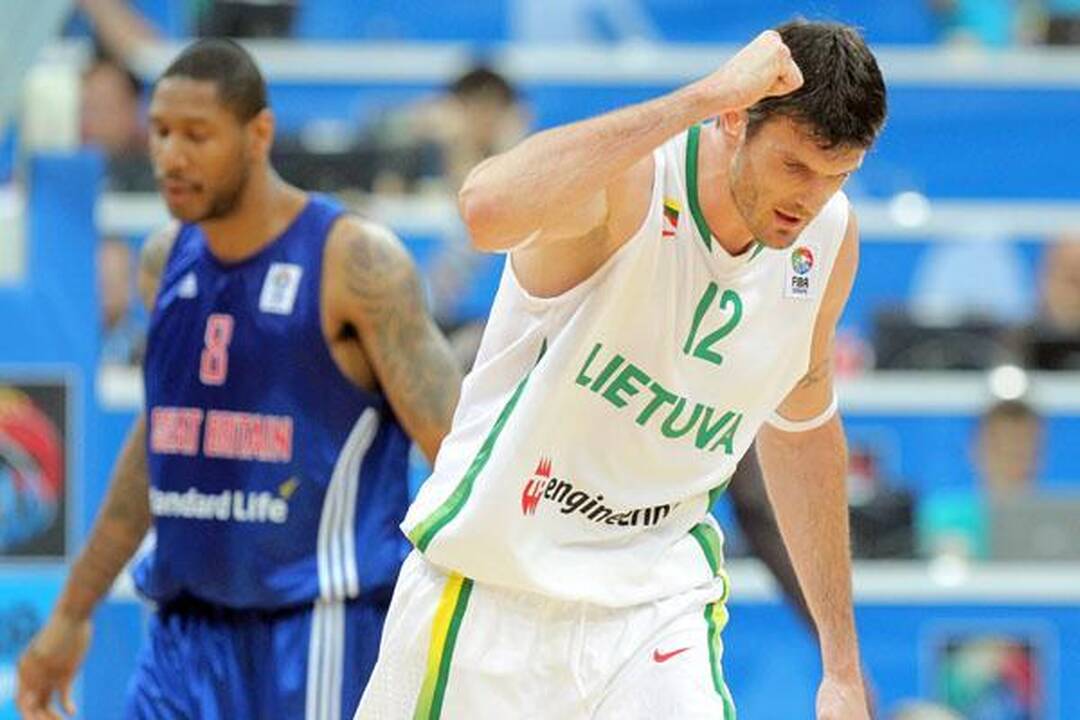 Pirmasis iššūkis: Lietuva - Didžioji Britanija 80:69