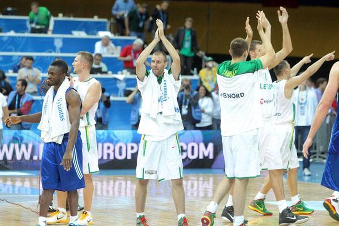 Pirmasis iššūkis: Lietuva - Didžioji Britanija 80:69