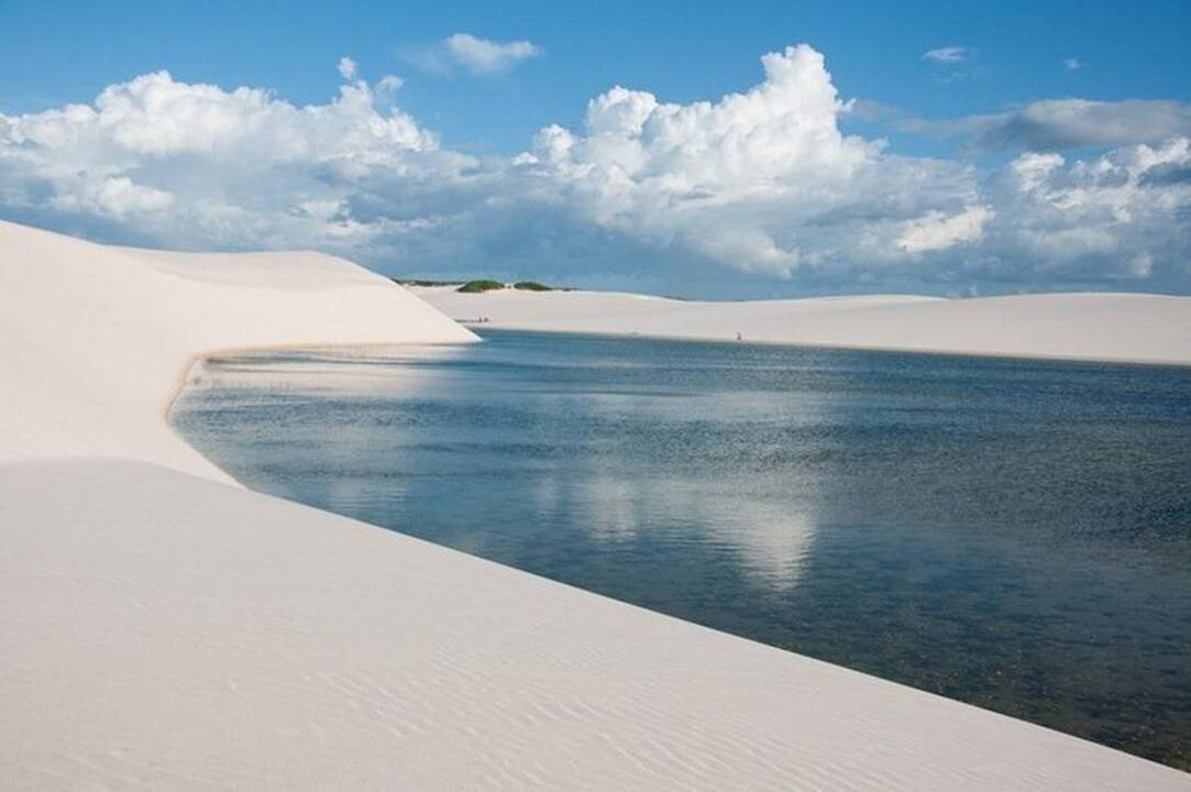 Lençóis Maranhenses nacionalinis parkas: užtvindyta dykuma