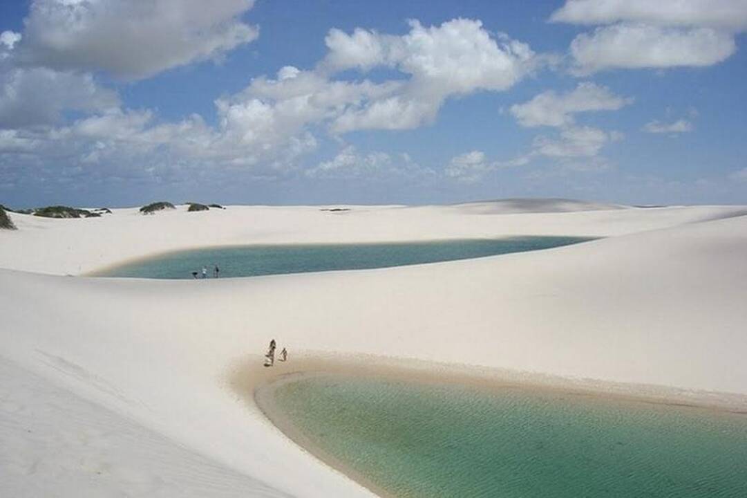 Lençóis Maranhenses nacionalinis parkas: užtvindyta dykuma