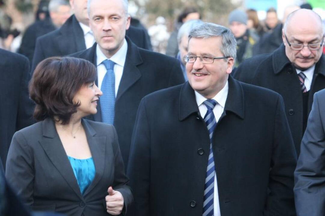 Lietuvoje vieši Lenkijos prezidentas B.Komorowskis (atnaujinta)
