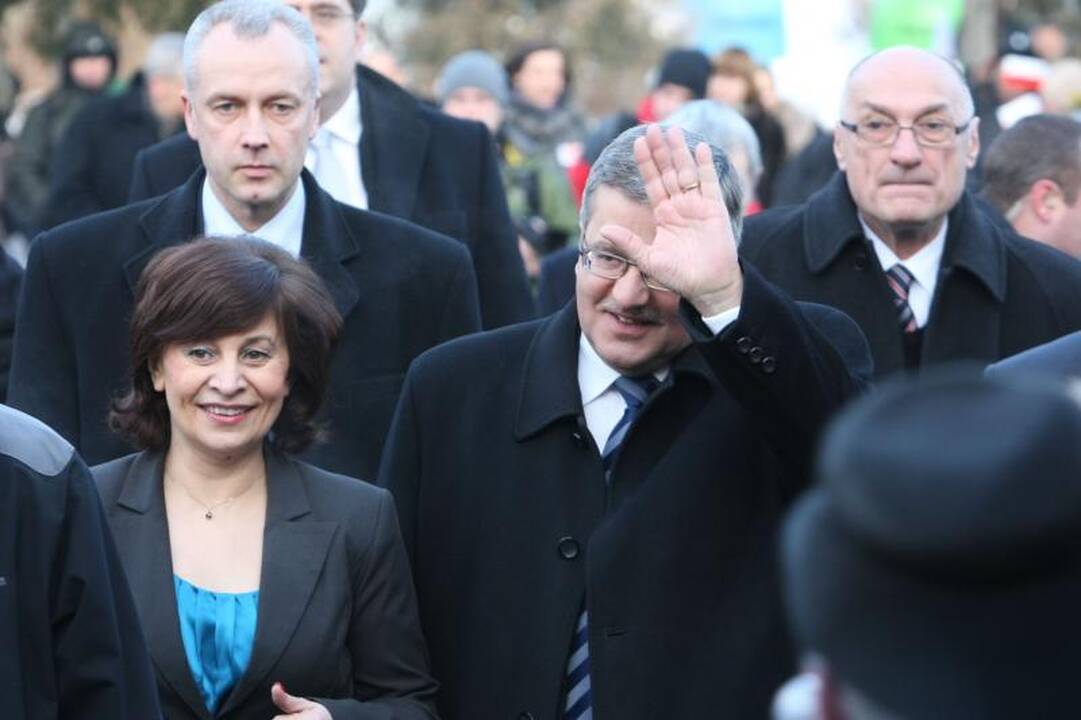 Lietuvoje vieši Lenkijos prezidentas B.Komorowskis (atnaujinta)