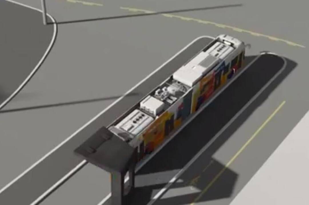  Ženevoje jau bandomi gretai įkraunami elektriniai autobusai 