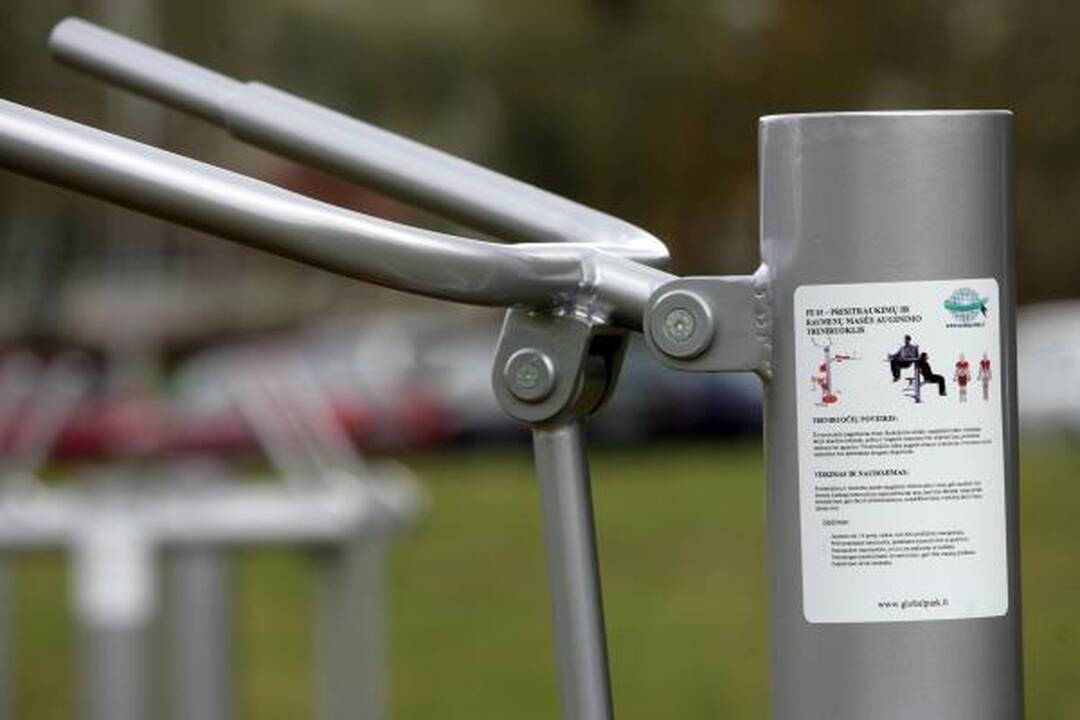 Vilniuje – pirmieji treniruokliai senjorams gryname ore