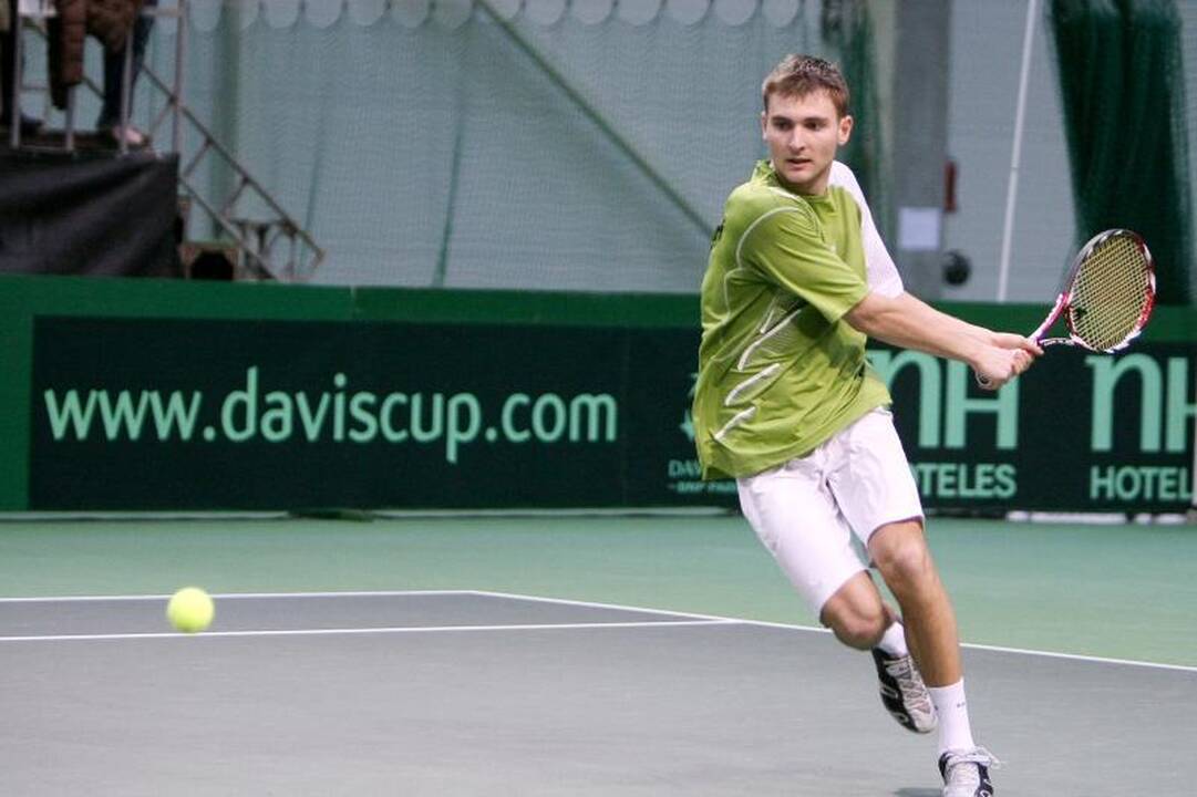 G.Sabeckis pateko į turnyro Vilniuje ketvirtfinalį