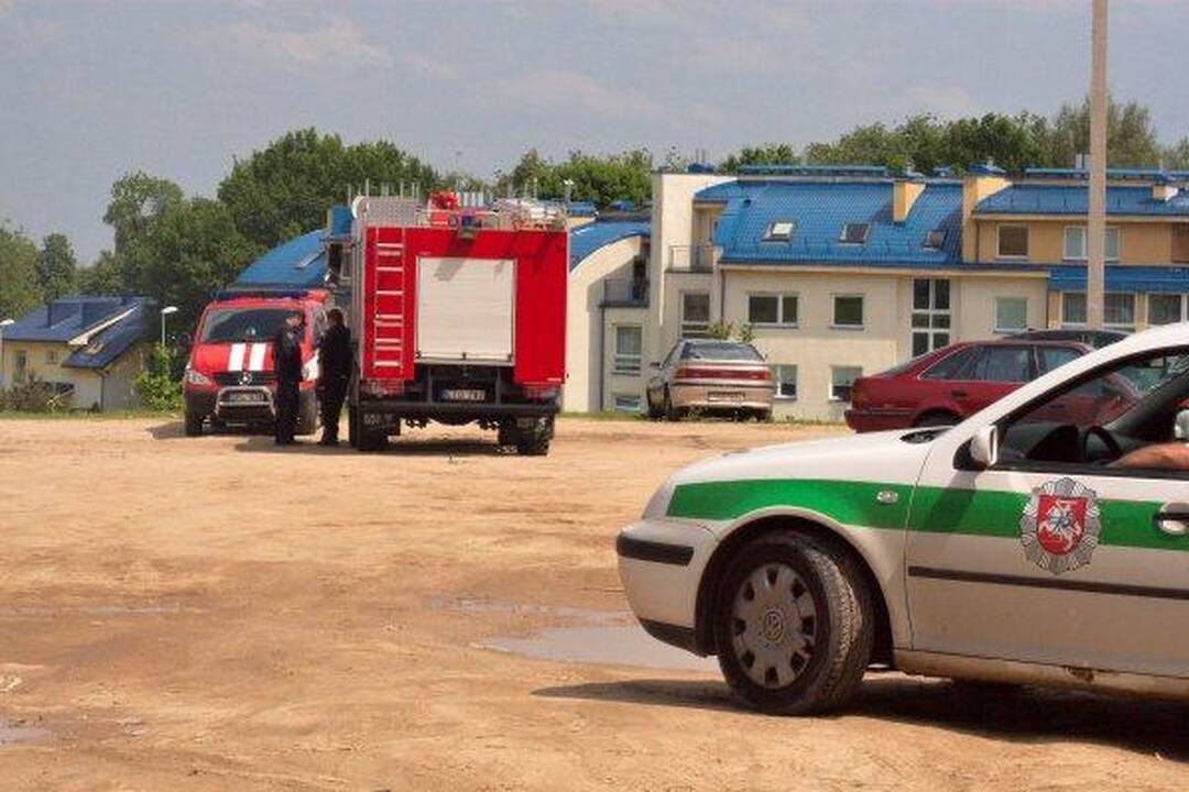 Pažeistas dujotiekio vamzdis ant kojų sukėlė spec. tarnybas