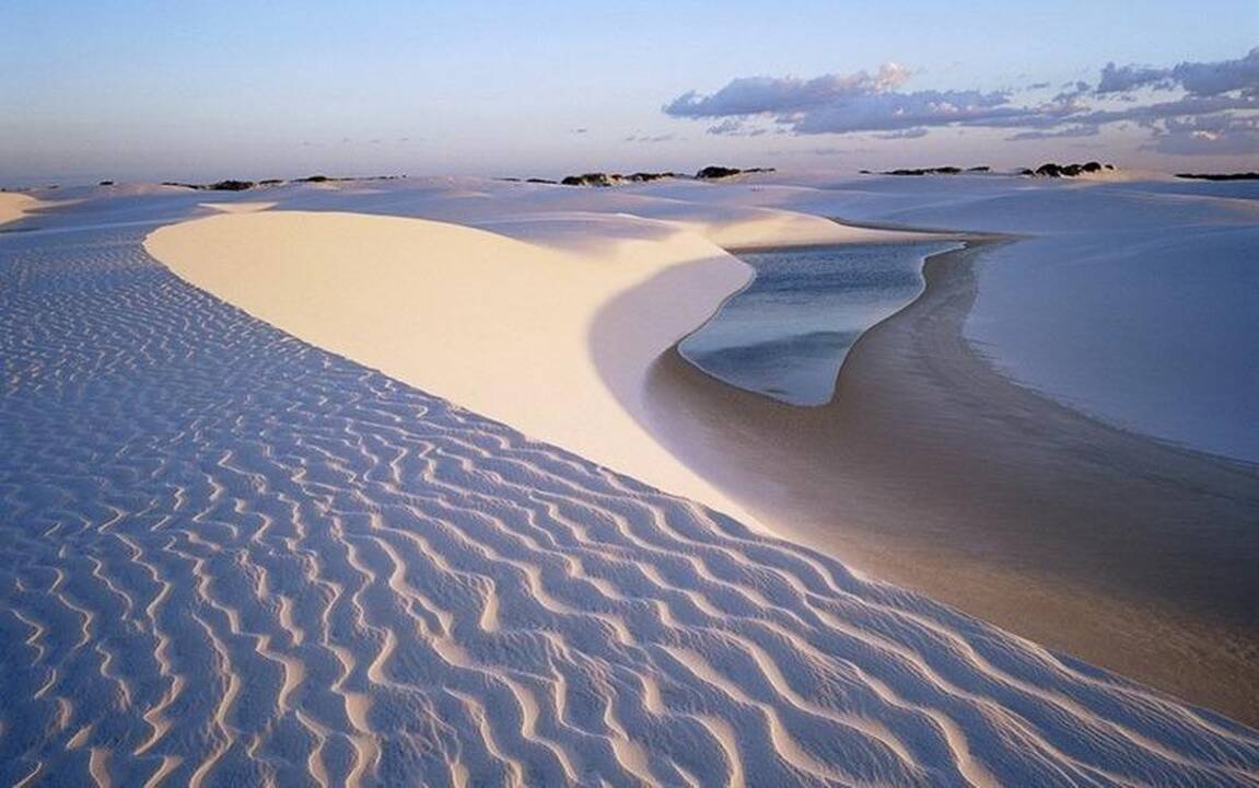 Lençóis Maranhenses nacionalinis parkas: užtvindyta dykuma