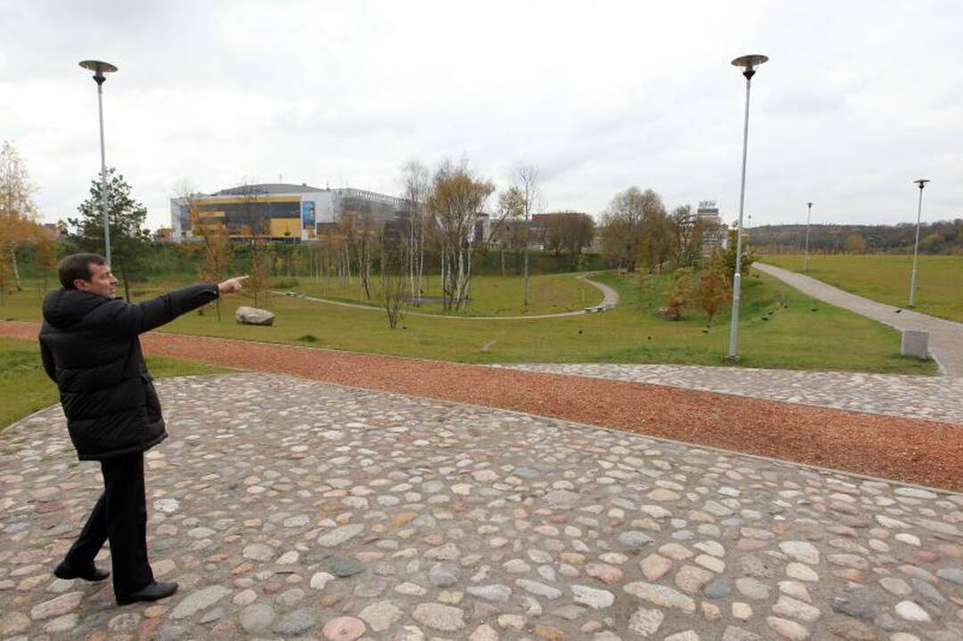 Naujasis Ozo parkas kol kas atrodo skurdokai