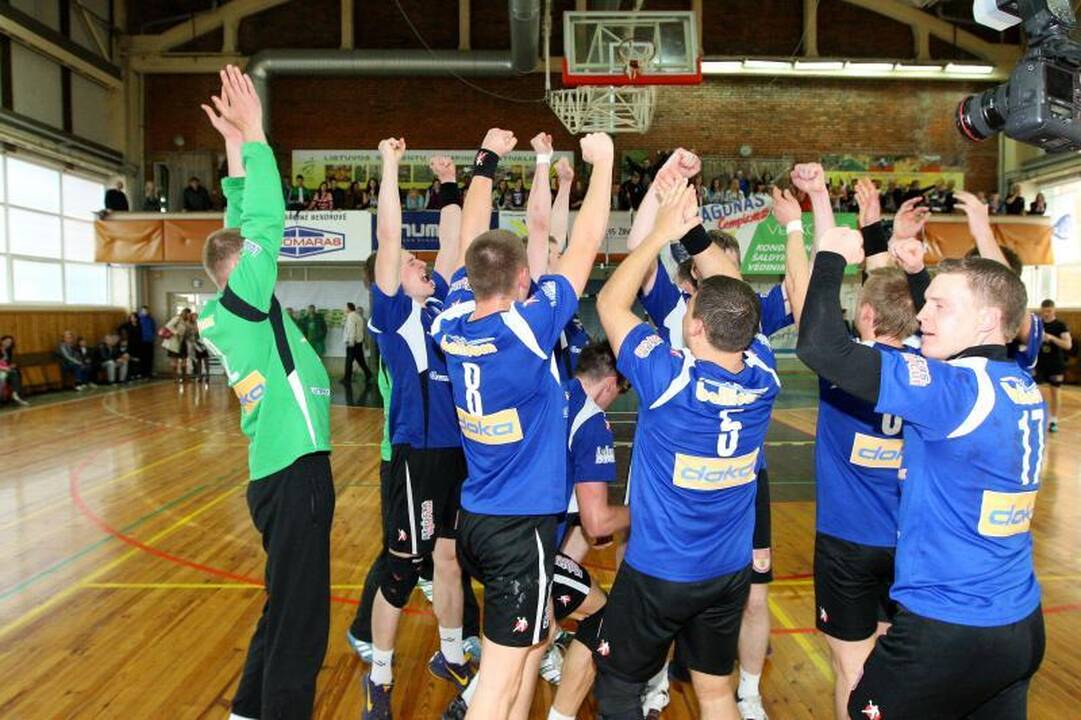 „Žemaitijos dragūnas“ apgynė Lietuvos čempionų titulą