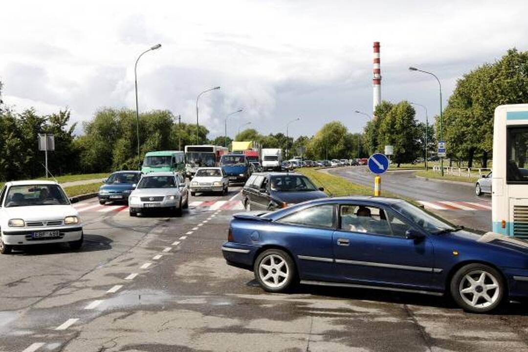 Klaipėdoje į avariją pateko keturios mašinos