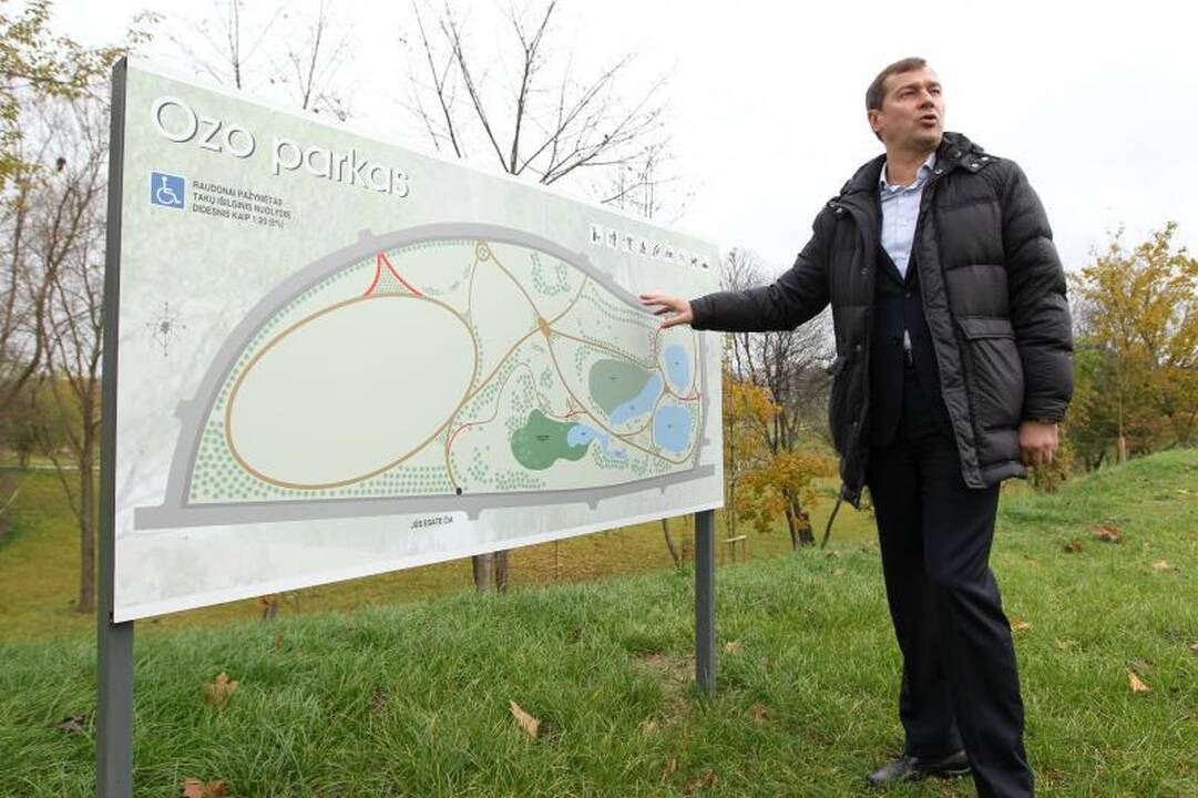 Naujasis Ozo parkas kol kas atrodo skurdokai