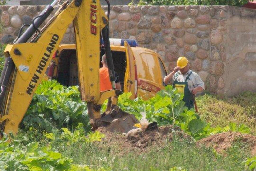 Pažeistas dujotiekio vamzdis ant kojų sukėlė spec. tarnybas