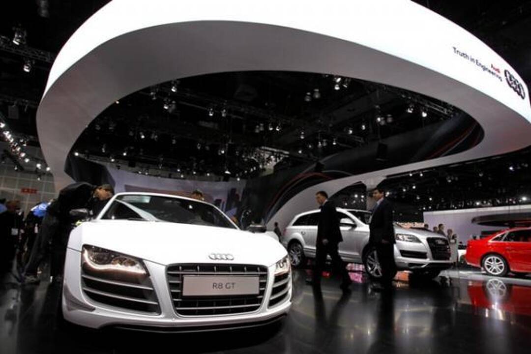 Automobilių paroda Los Andžele: nuo mažylio iki giganto