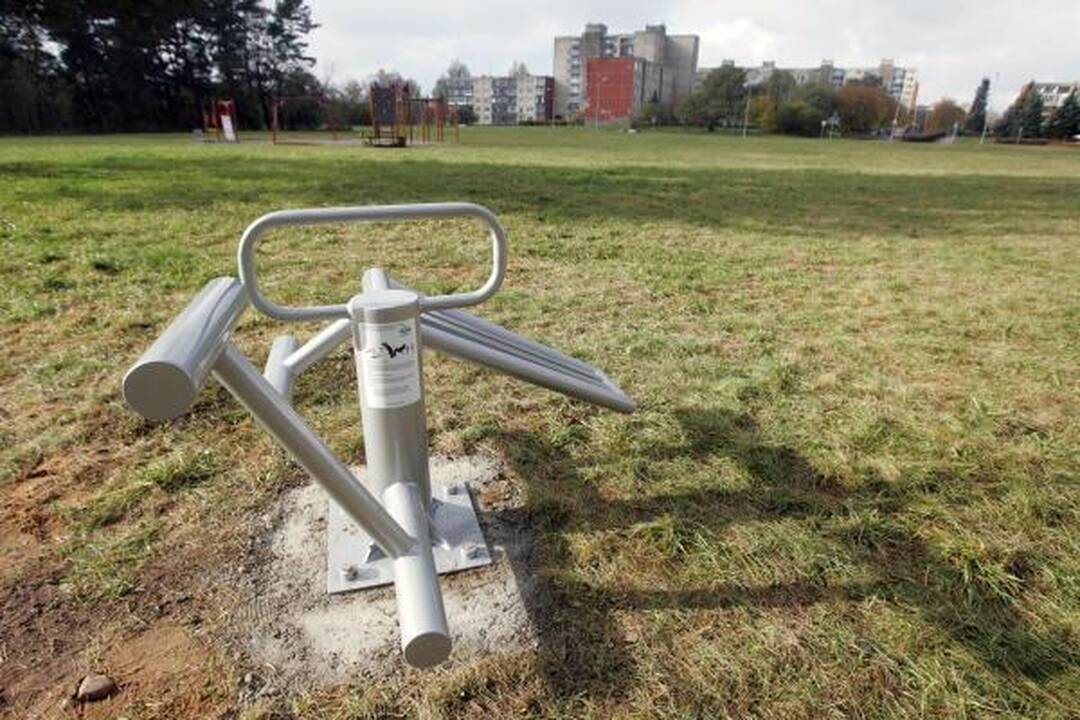 Vilniuje – pirmieji treniruokliai senjorams gryname ore