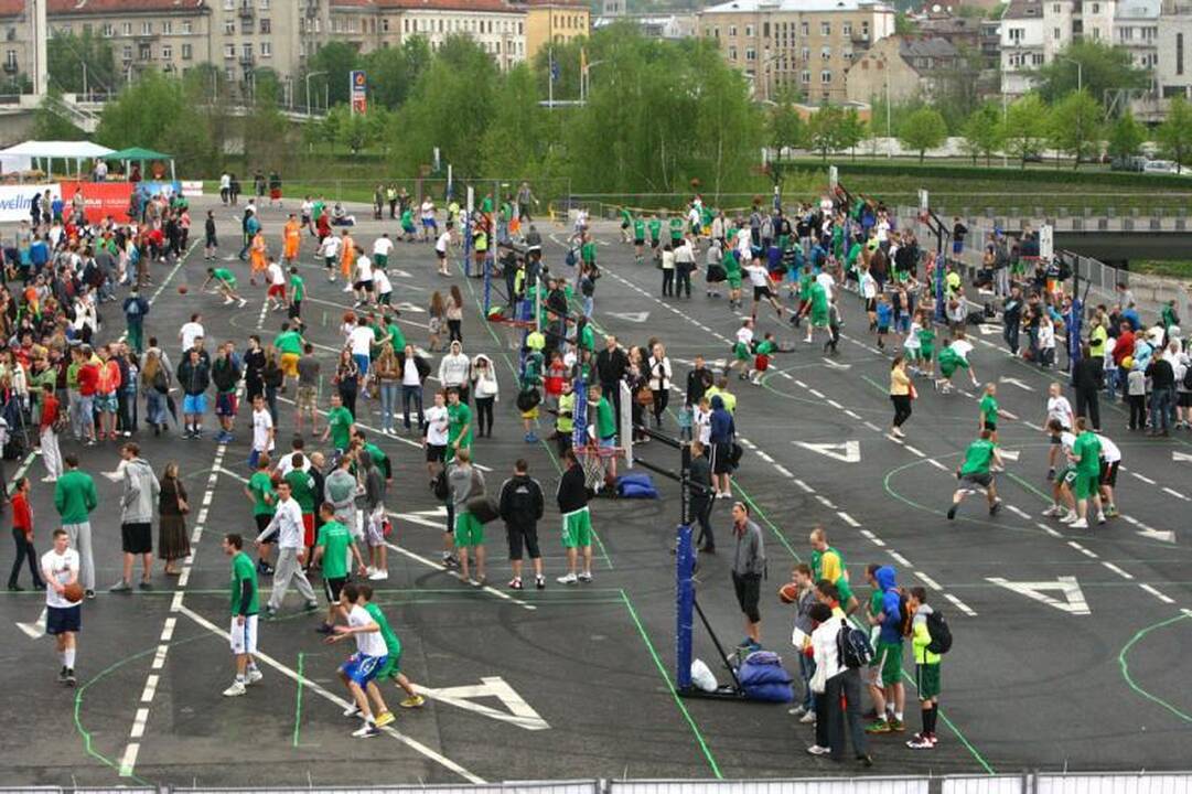 Naujieji LKL čempionai šėliojo „Žalgirio“ 3 prieš 3 turnyre
