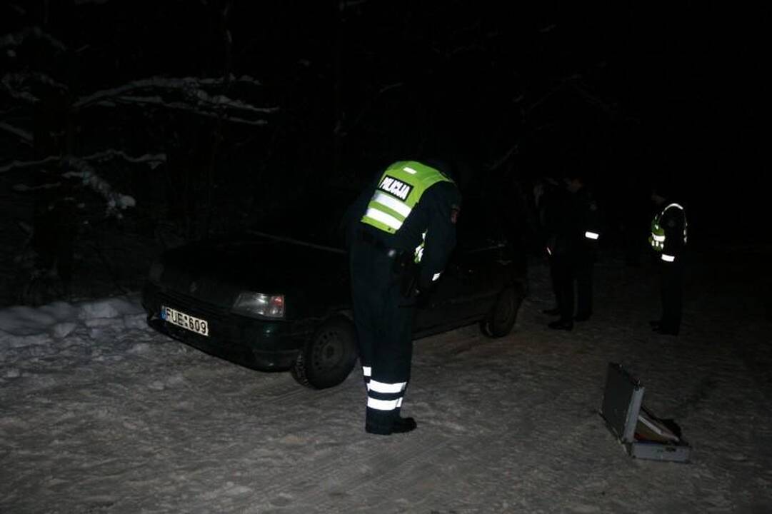 Važiuodamas automobilio tempiamomis rogėmis žuvo vaikinas