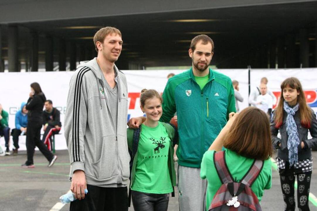 Naujieji LKL čempionai šėliojo „Žalgirio“ 3 prieš 3 turnyre