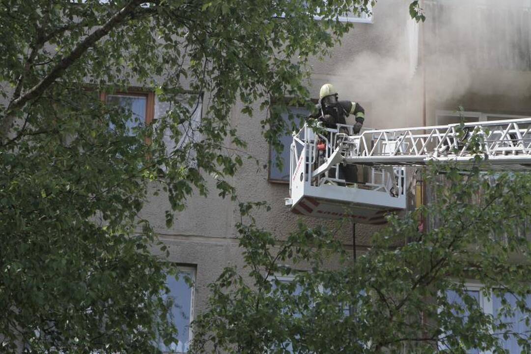 Klaipėdiečio bute gaisrą sukėlė kompiuteris