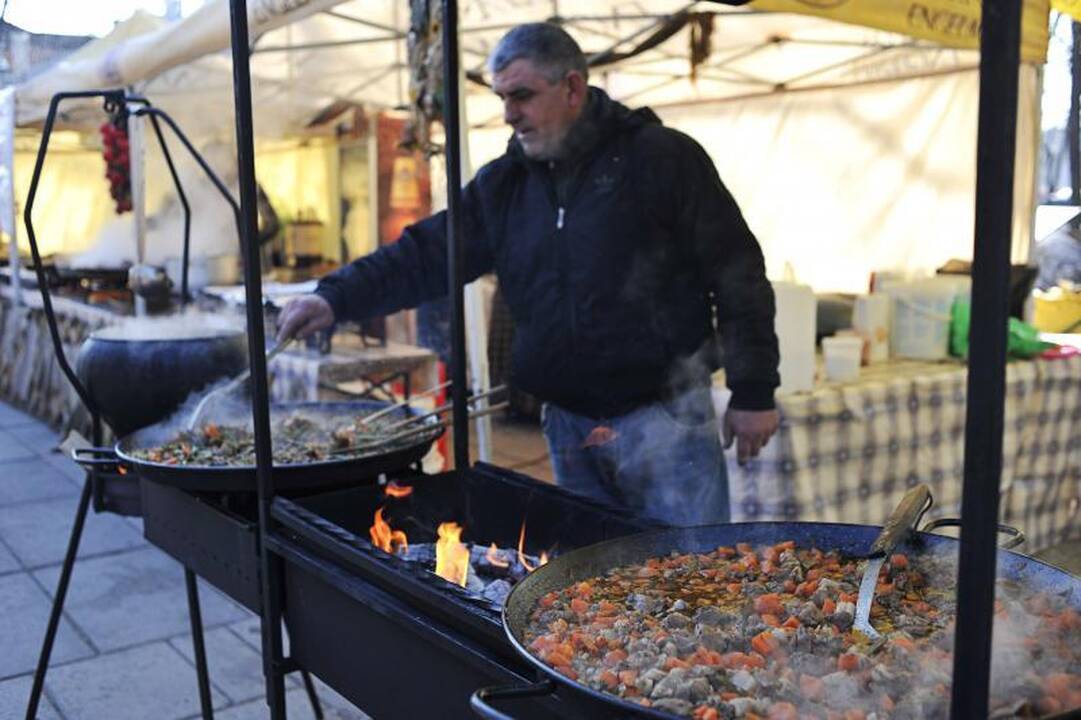 Kazimiero mugėje – kvapų ir spalvų viliotinis