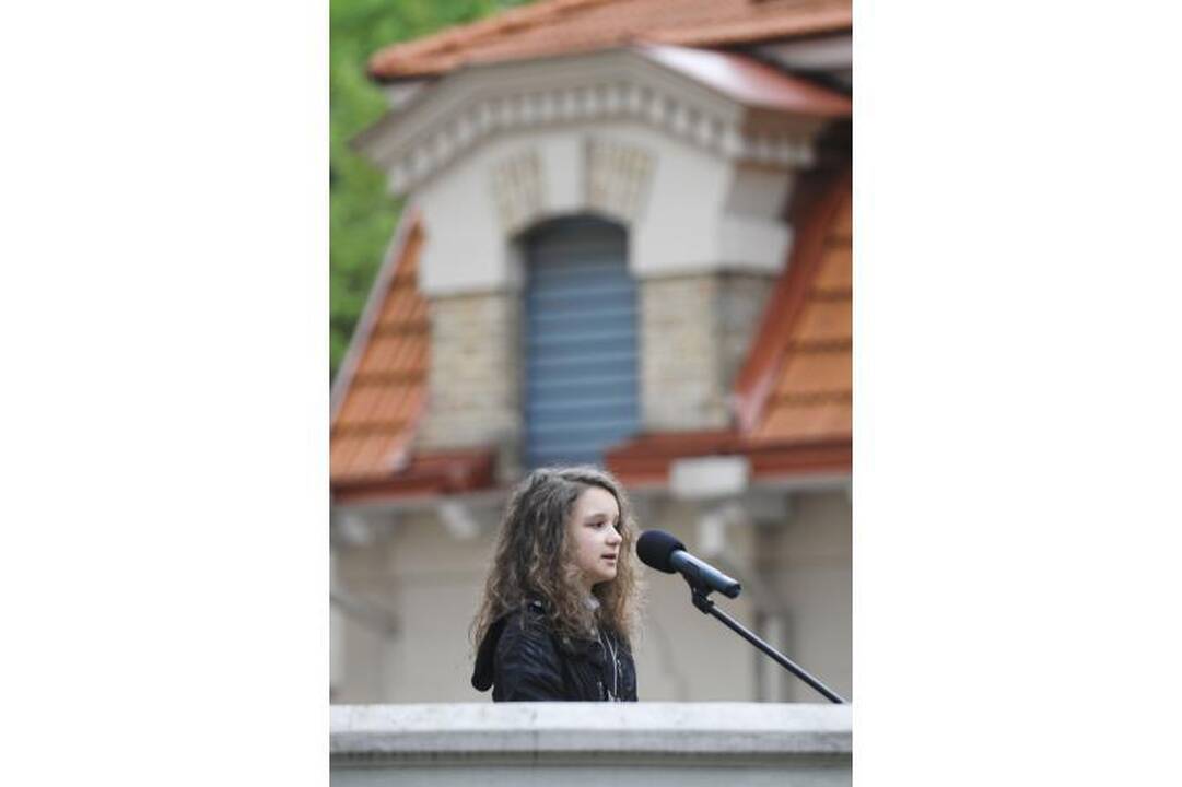 Maironio kūrybą skaitė G.Steponavičius, A.Gelūnas, R.Doveika