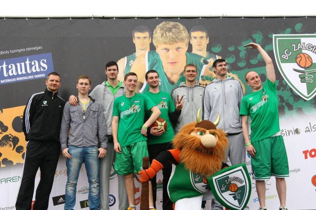 Naujieji LKL čempionai šėliojo „Žalgirio“ 3 prieš 3 turnyre