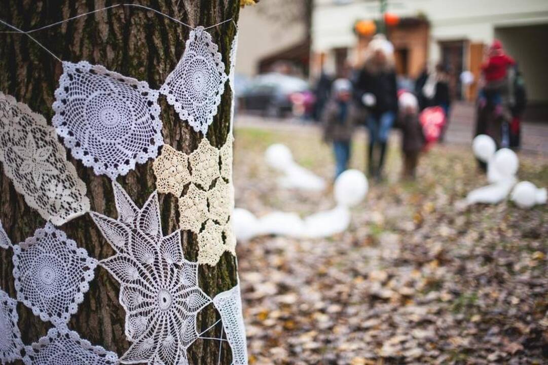 Senamiestį šiurpino mažieji vaiduokliai 